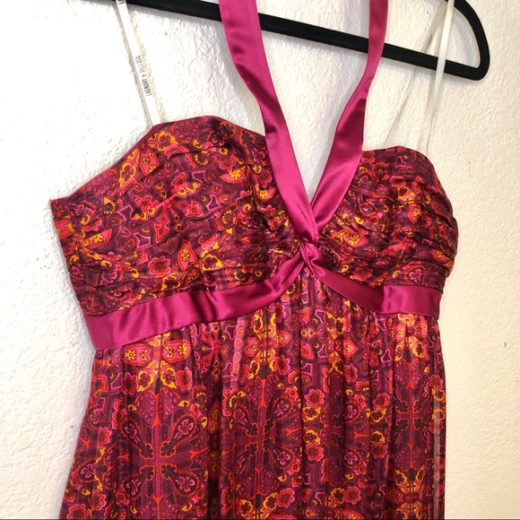 NWT - Silk Maxi Dress by Laundry - Picture 5 of 12